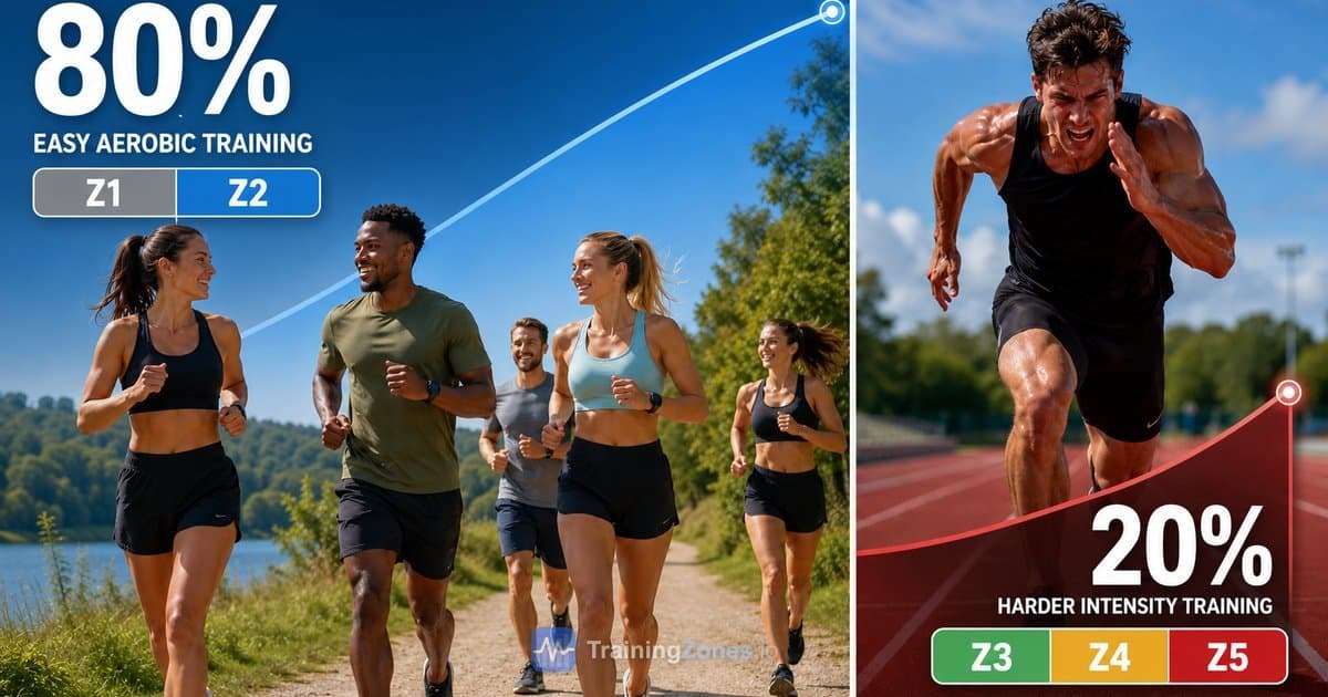 La regola 80/20 nell'allenamento (allenamento polarizzato)